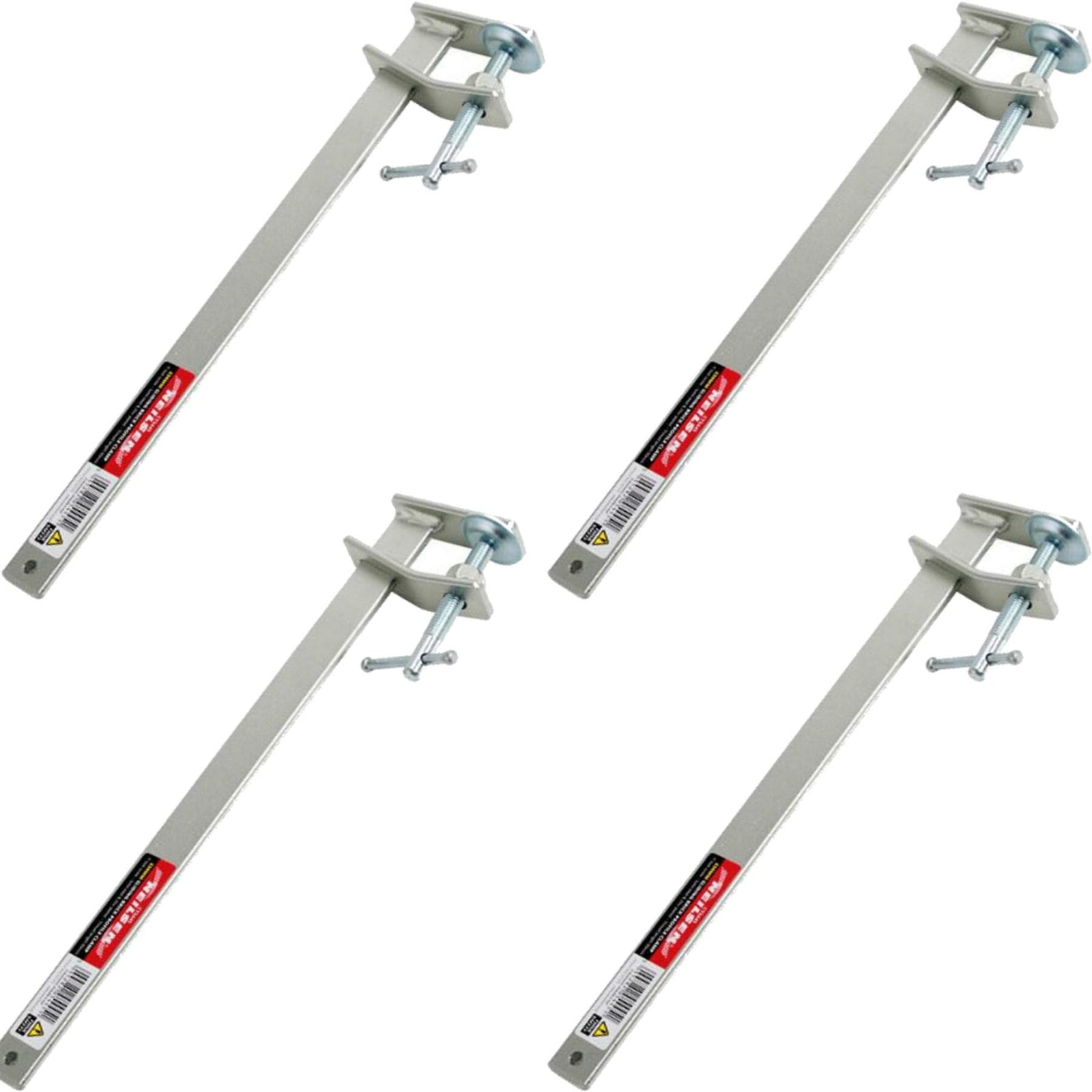 Neilsen 4pc Sliding Brick Profile F Clamp