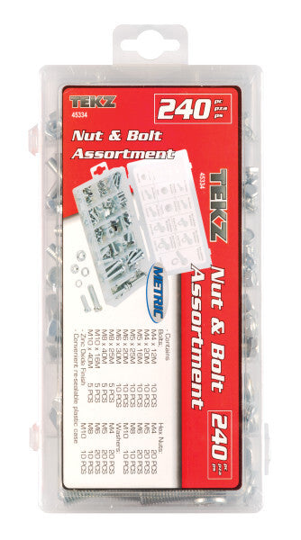 Titan 240 Piece Metric Nut and Bolt Assortment by Titan