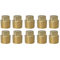 XFITTING 1/2" Male NPT Pipe Plug 10 Pack