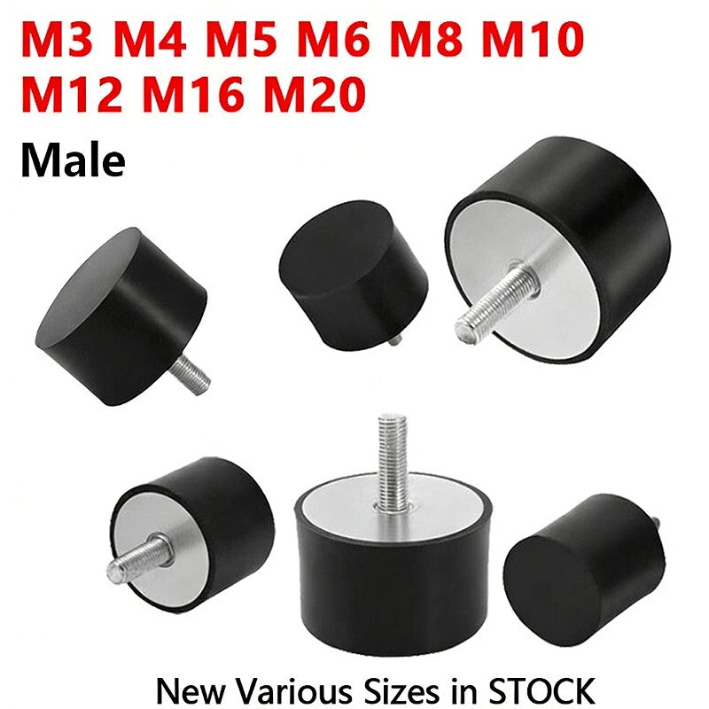 Rubber Mount Anti Vibration Buffer M3 - M20