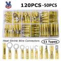 Heat Shrink Electrical Wire Connectors Crimp Terminals 12-10awg