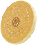 100 Pack 6 Inch Cotton Buffing Wheel by Unbranded