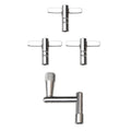 Universal Drum Keys With Continuous Motion Speed Key For All Drums