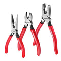 ARROW 3 Piece Plier Set 6" Needle Nose Plier 6" Diagonal Plier 7" Linesman Plier