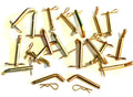 20 INDUSTRIAL 5/8" BENT TRAILER RECEIVER HITCH PINS COUPLER R PIN CLIPS BP58