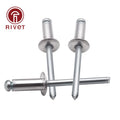 M3.2 Steel Round Head Opening Blind Rivets Break Mandrel Rivets Nail