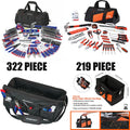 Home Repair Hand Tool Kit Basic Mechanic Tools Set W/carrying Tool