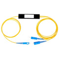 2m Ftth Sc Upc 1x2 Plc Singlemode Fiber Optical Splitter Fbt Optical