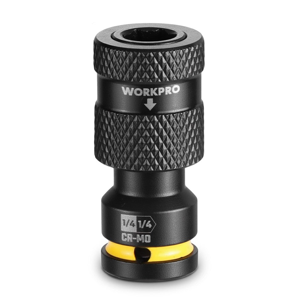 WORKPRO 1/4-Inch Quick Release Impact Socket Adapter by WORKPRO