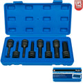 BlueSpot 8pc Impact Torx Bit 1/2" Drive Socket Set - T30 to T80 by BlueSpot