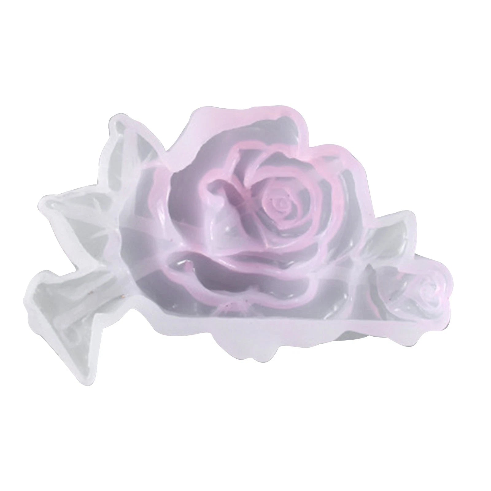 Silicone Rose Flower Epoxy Resin Casting Mold Ornaments Jewelry