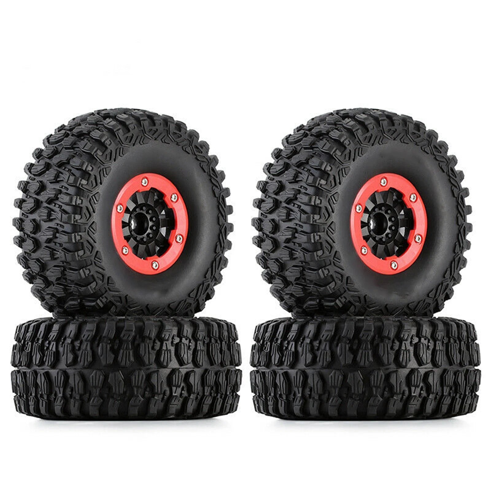 0.67in Hub Wheel Rim Tyre Tire Set For Traxxas | Built Supply Co