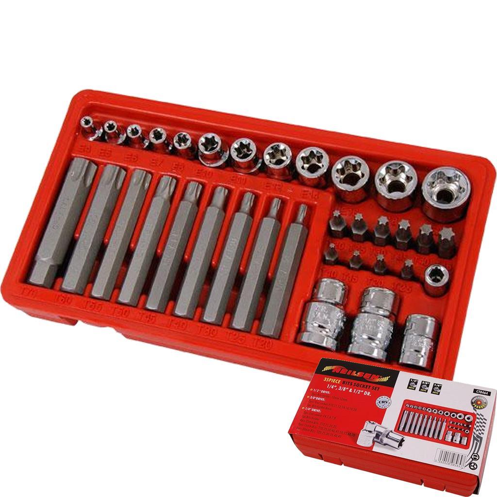 Neilsen 35pc Long Reach Torx Bit Set