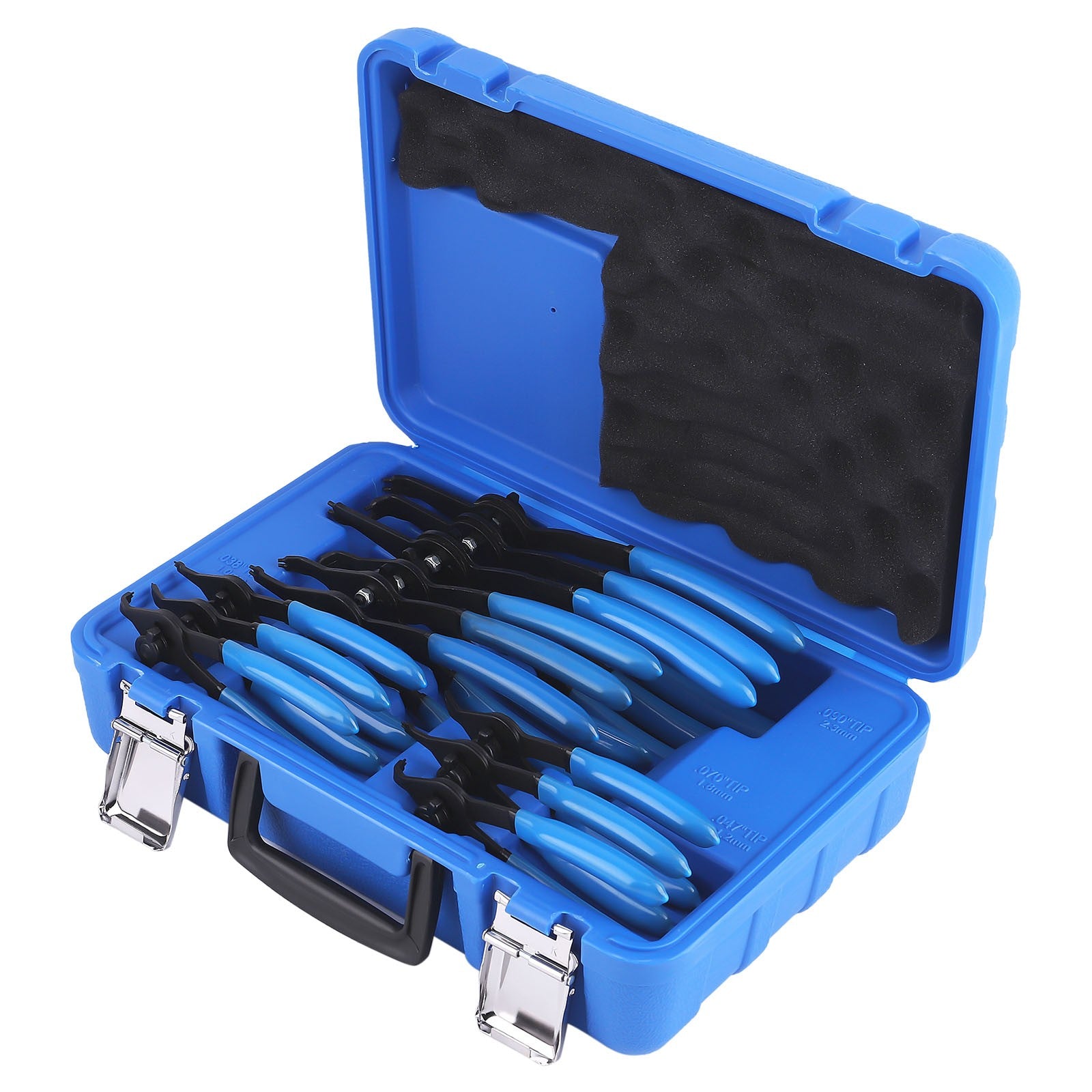 12pc Retaining Ring Pliers Set 0.038 0.047 0.07 0.090 in for Tractor