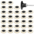1/4 Inch (6mm) Shank Sanding Wheels Holder 2 Inch Disc Polishing