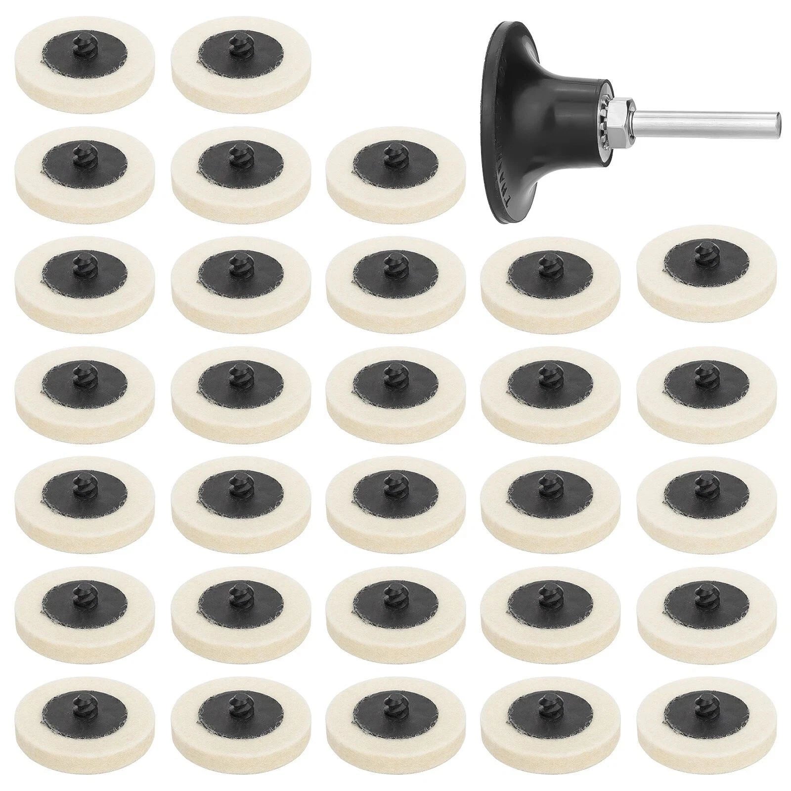 1/4 Inch (6mm) Shank Sanding Wheels Holder 2 Inch Disc Polishing
