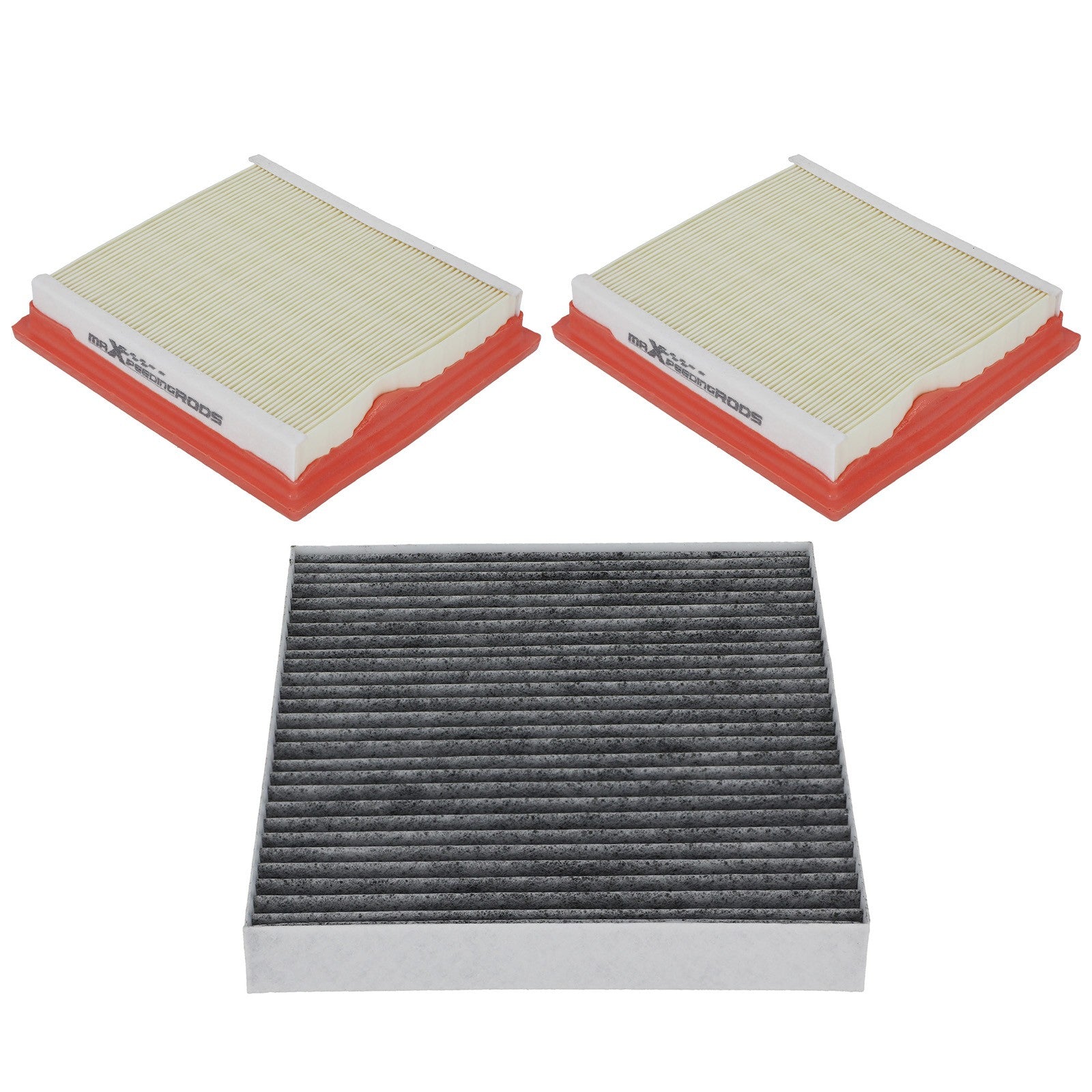 Complete Air Filter Kit 3Pcs for INFINITI G37 Sedan 2007-2008 CA10544