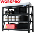 Workpro 68" 4-tier Metal Garage Shelving Units | Built Supply Co