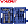 WORKPRO 17PC SDS-Plus Drill Bits Set by WORKPRO