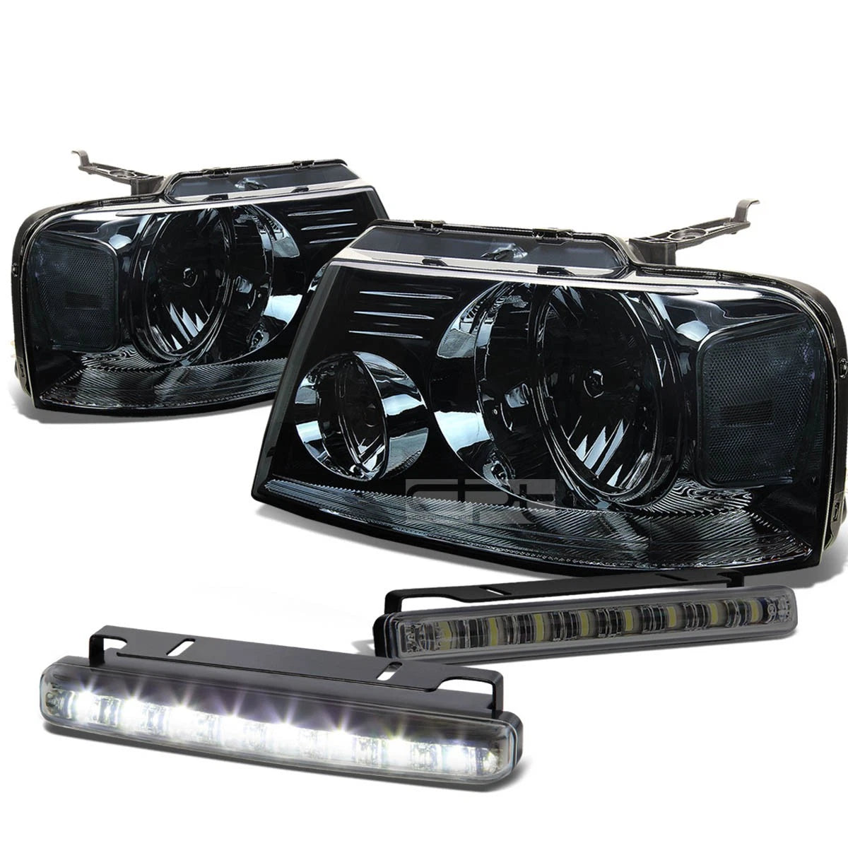Smoked Headlight+clea<wbr/>r Lens Corner+LED Fog | Built Supply Co