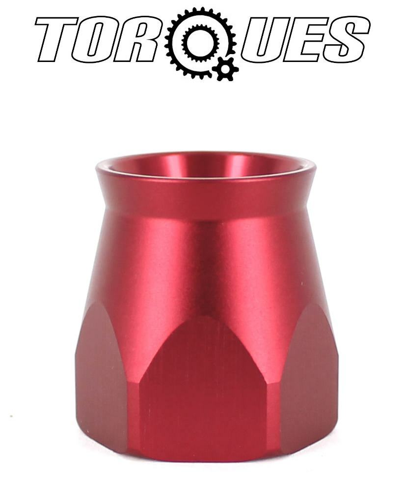 An -4 (an4 4an) Ptfe Hose Fitting Socket in Red