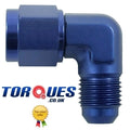 AN -6 (6AN -6 JIC) 90 Degree Male to Female Forged Adapter