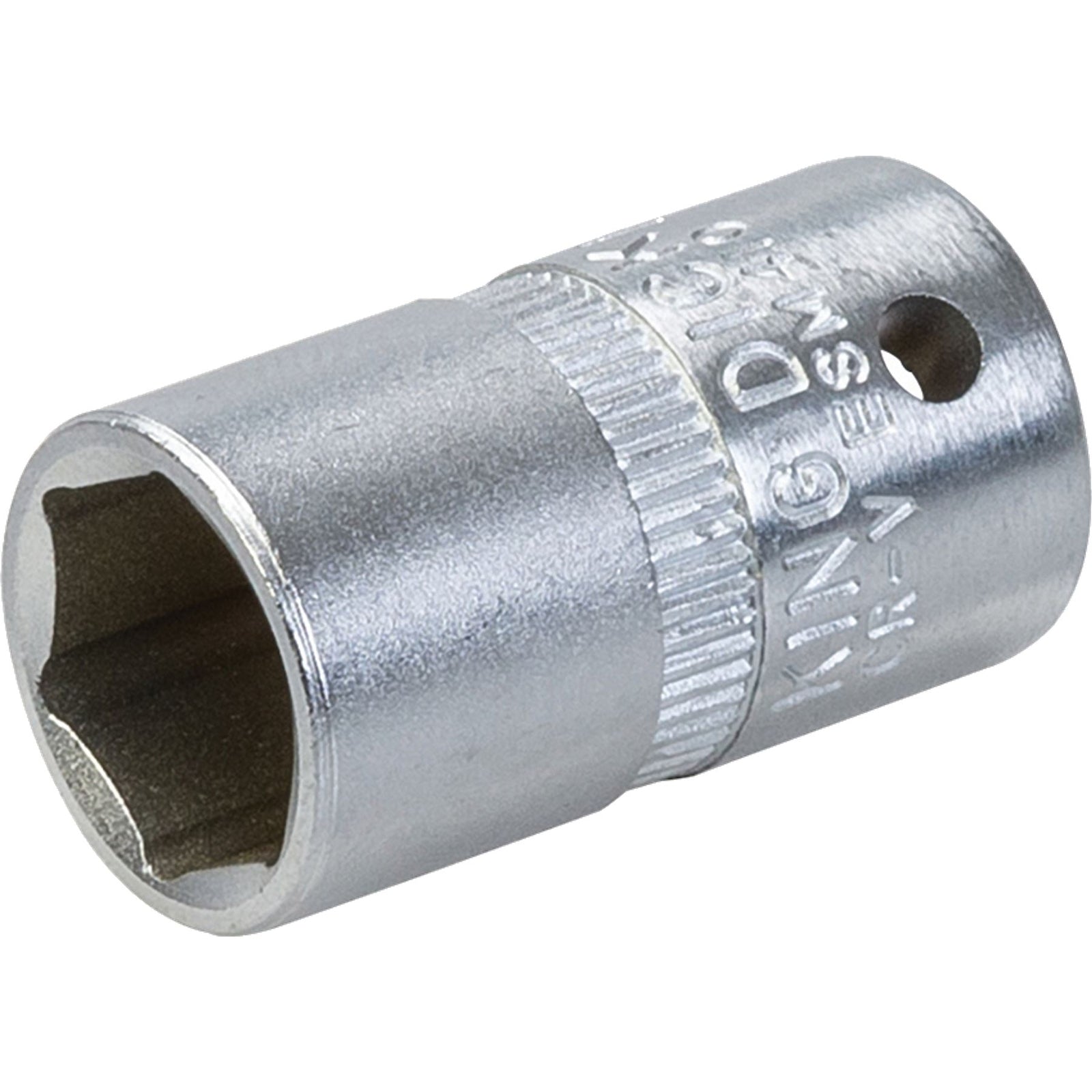 King Dick 10mm 6 PT Single Metric Polished Standard 1/4" Drive SocketOpens in a 