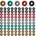 25mm Abrasive Metal Polishing Buffing Wheel Burr Kit Set by Unbranded