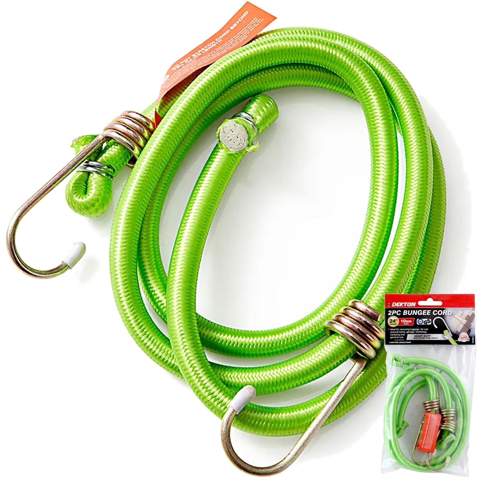 Dekton 10mm Elastic Bungee Cords