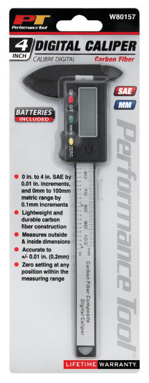 Performance Tool Digital Caliper Extra Large LCD by Performance Tool