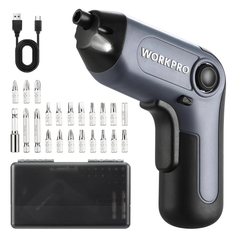 Workpro Electric Cordless Screwdriver Offset | Built Supply Co