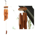 Wood Wind Chime 70cm Natural Design For Indoor Outdoor For Garden