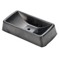 Rubber Jack Wheel Chock For 6 Inch Trailer Casters Roller Stopper