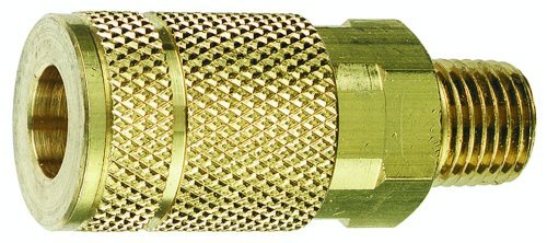 Tru-Flate 1/4" Male Air Line Coupler by Tru-Flate