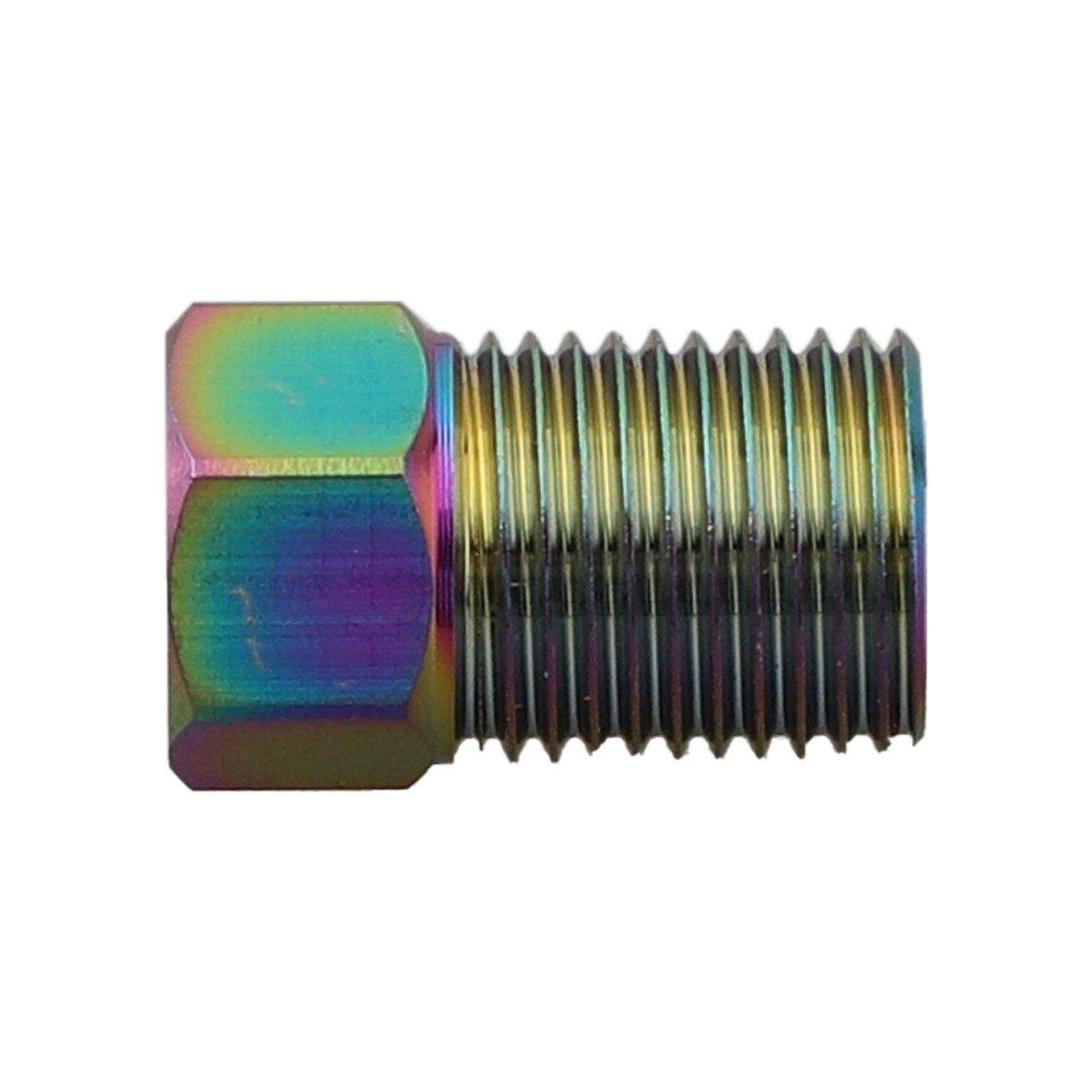 M8 Bike Bicycle Hydraulic Hose Screw Bolt Nut Titanium For-shimano