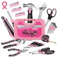 Workpro Pink Tools Set Household Tool Kit W/storage Toolbox Basic