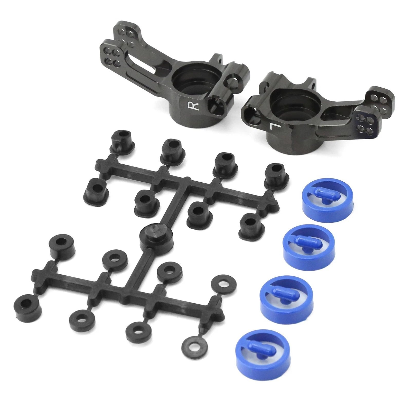 Aluminum Alloy Black Rear Hub Carrier For Kyosho Mp10 1/8 Rc Car