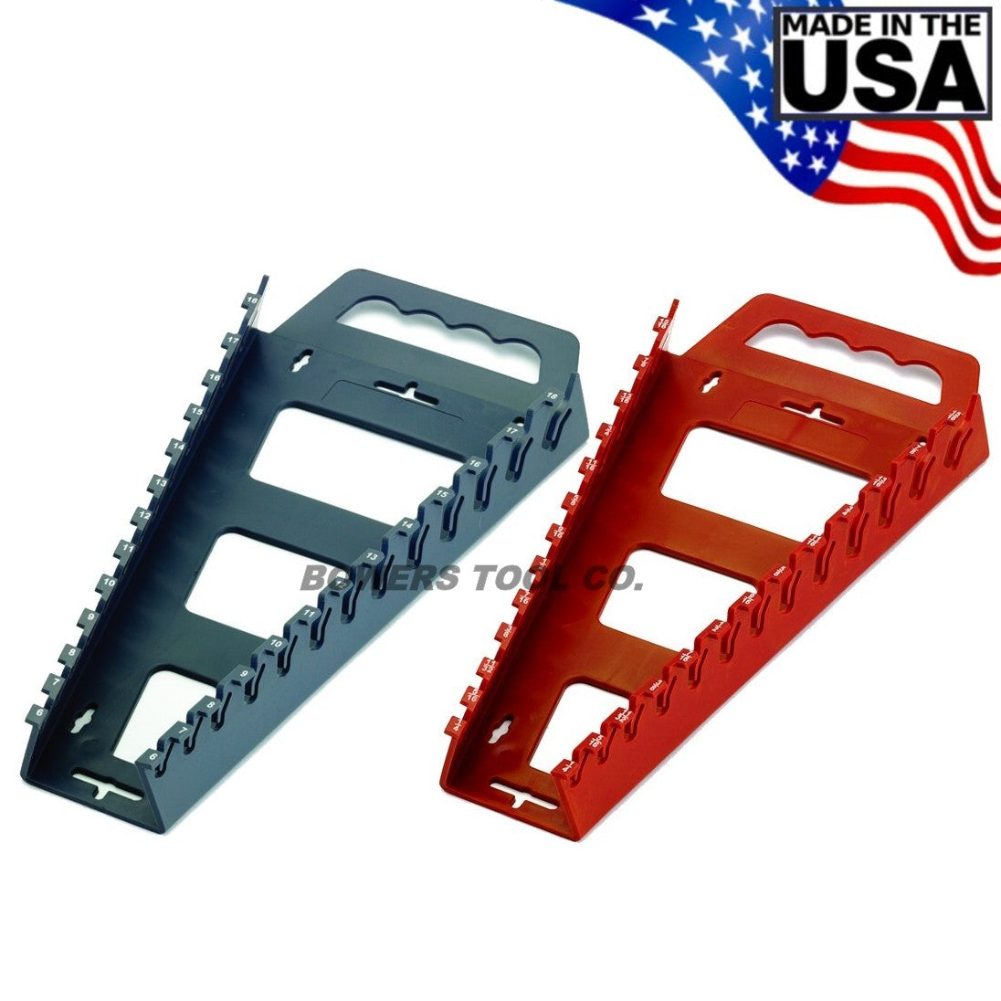 Hansen Wrench Organizer Rack Holder Set