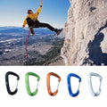 D Shape Clip Carabiner 12kn Aluminium Backpack Hook D Shape Hook
