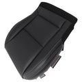 Front Driver Side Black Leather Seat Cover for Chevrolet Camaro Z28 SS LT 10-15