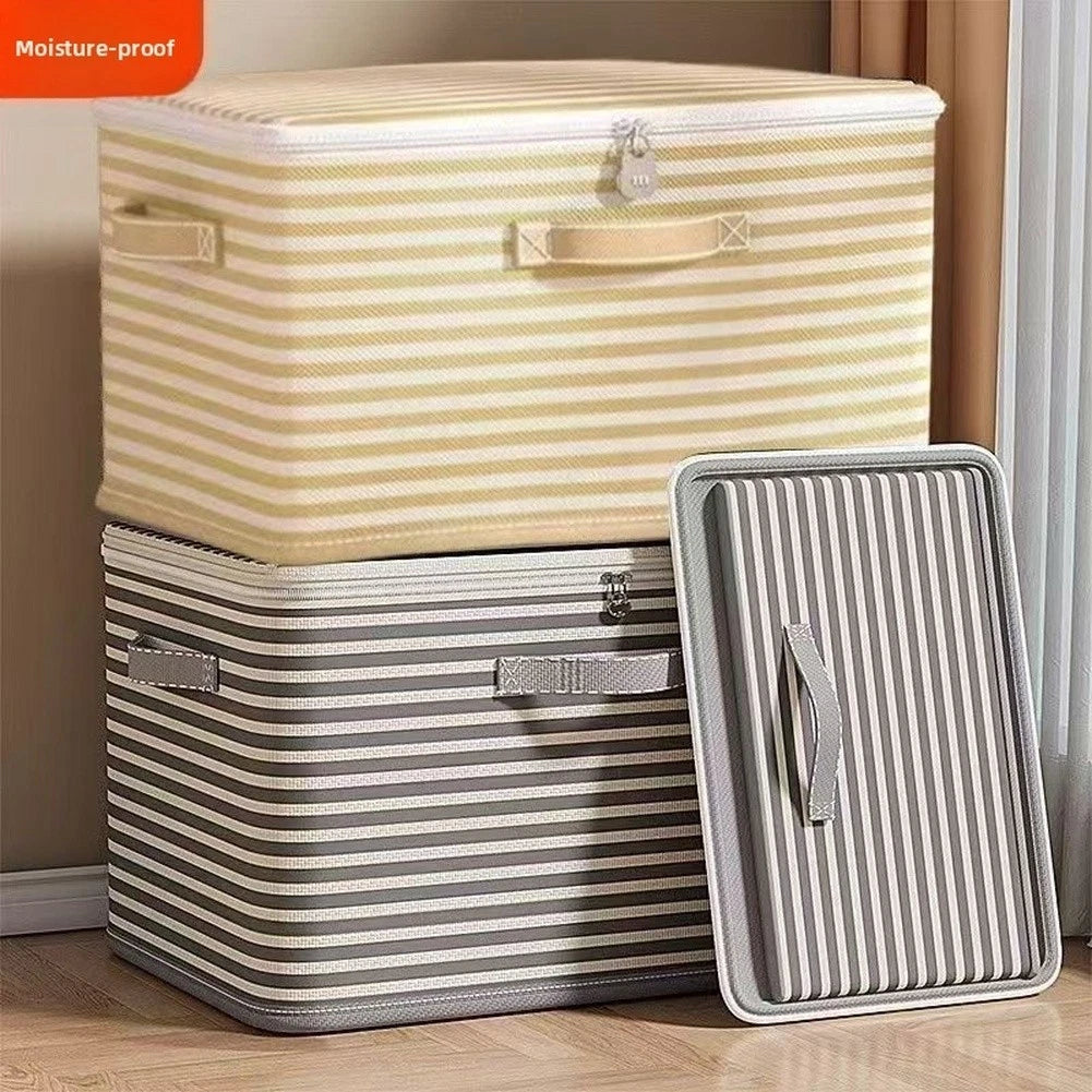 Dustproof Washable Fabric Storage Box Foldable Clothes Organizer