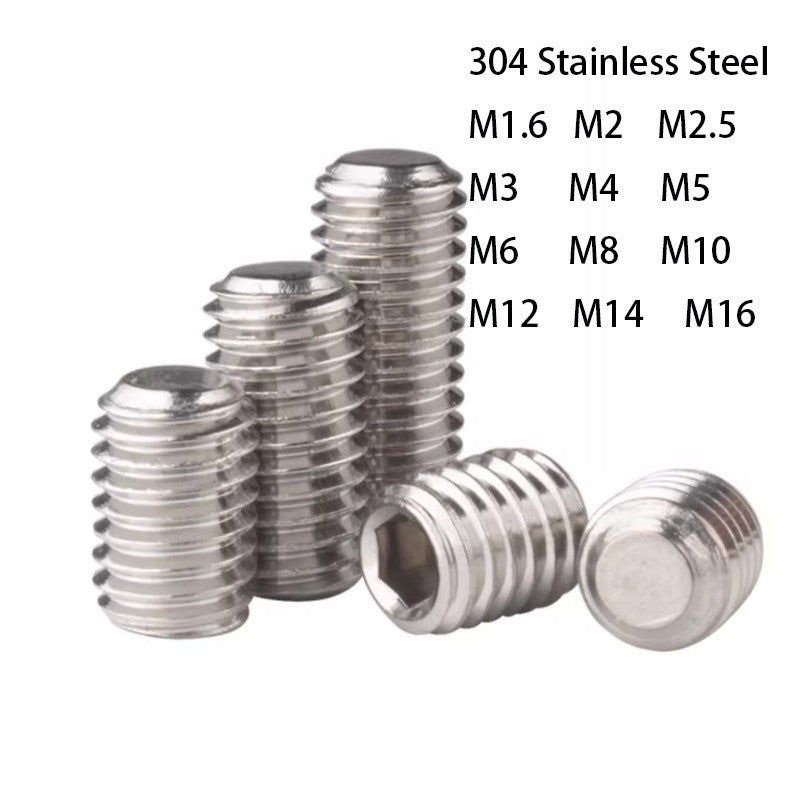 Grub Screw Set DIN913 Stainless Steel