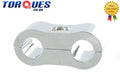 An -4 (an4 4an) Ptfe 8MM Chrome Billet Hose Separator