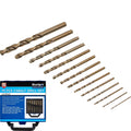 BlueSpot Cobalt Drill Bit Set Jobber Bits 1.5mm - 10mm 99pc Metal WoodOpens in a