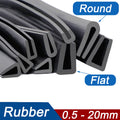 Rubber U Shape Guard Edging Trim Seal Strip