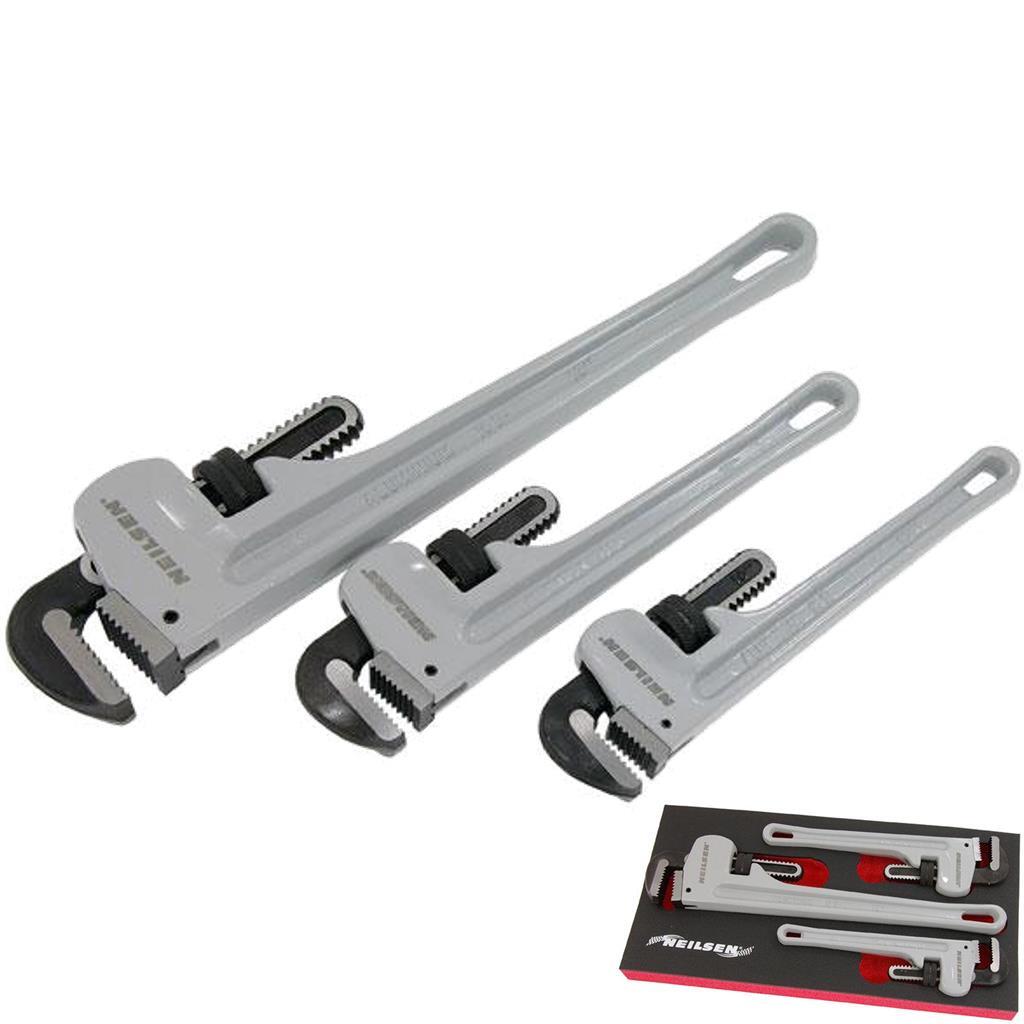 Neilsen 3pc Adjustable Aluminium Waterpump Wrench Set by Neilsen