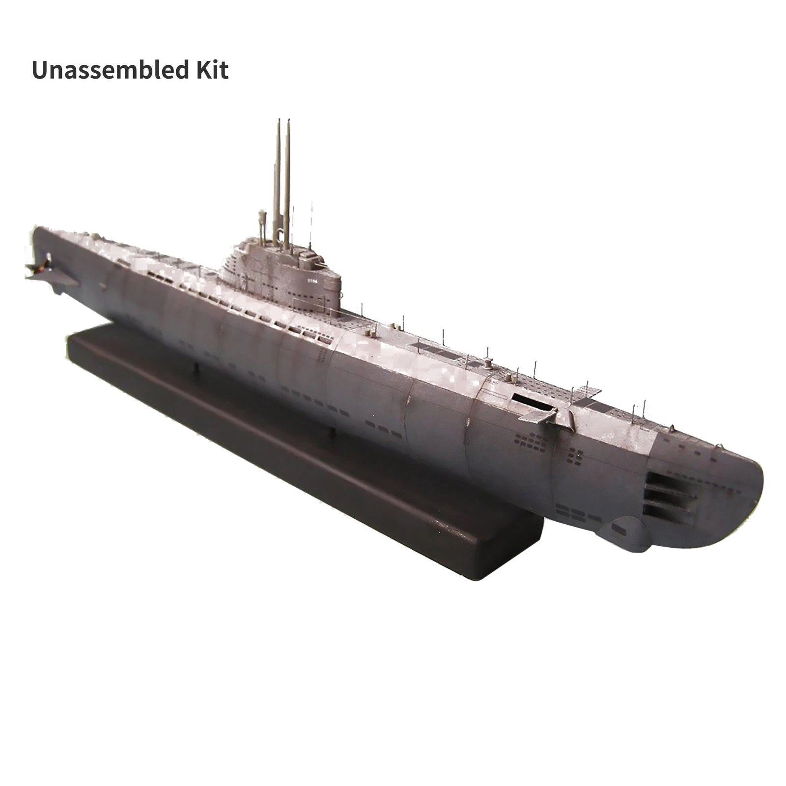 1:200 U-2536 U-boot Type Xxi Submarine Paper Military Model Set Diy