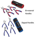 Workpro 4-piece 7-inch Internal/exter<wbr/>nal Circlip Plier Kit Snap