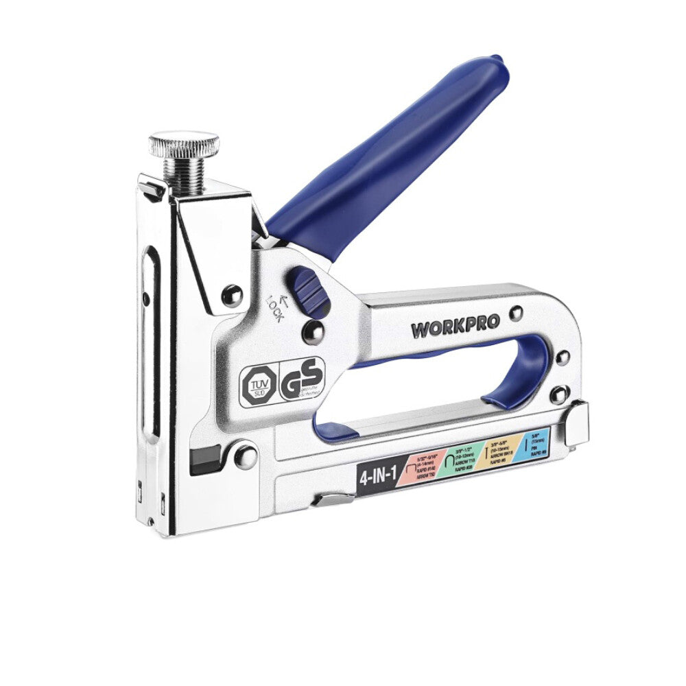 WORKPRO 4-in-1 Manual Staple Gun Nailer by WORKPRO