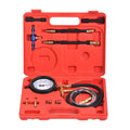 Car Fuel Injection Test Tool Kit 0-145psi, Pump Gauge Pressure Gauge 0-1000kPa